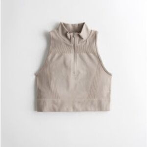 Hollister Gilly Hicks Go Boost Quarter-Zip Active Top
